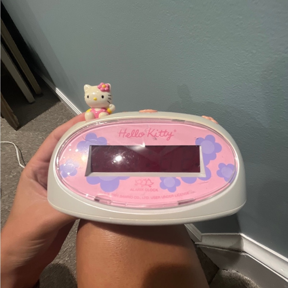 Hello Kitty alarm clock